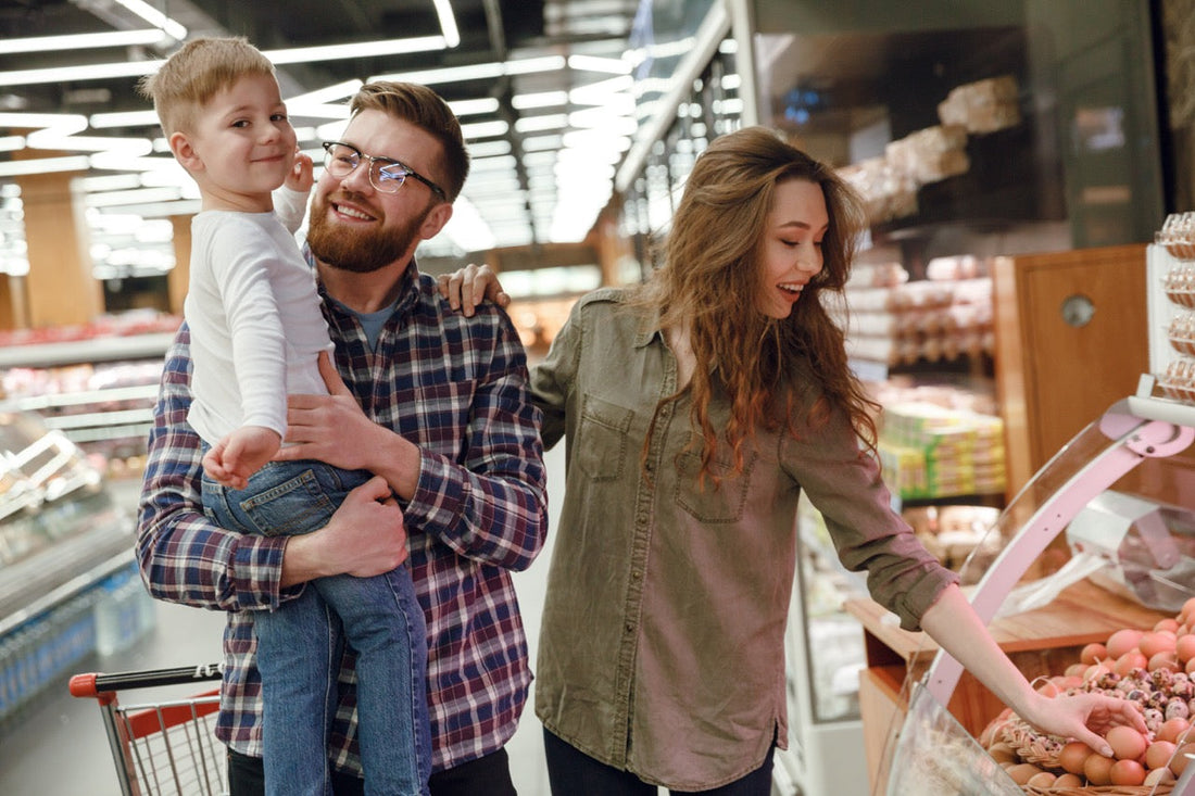 millennial parents shopping sustainable products