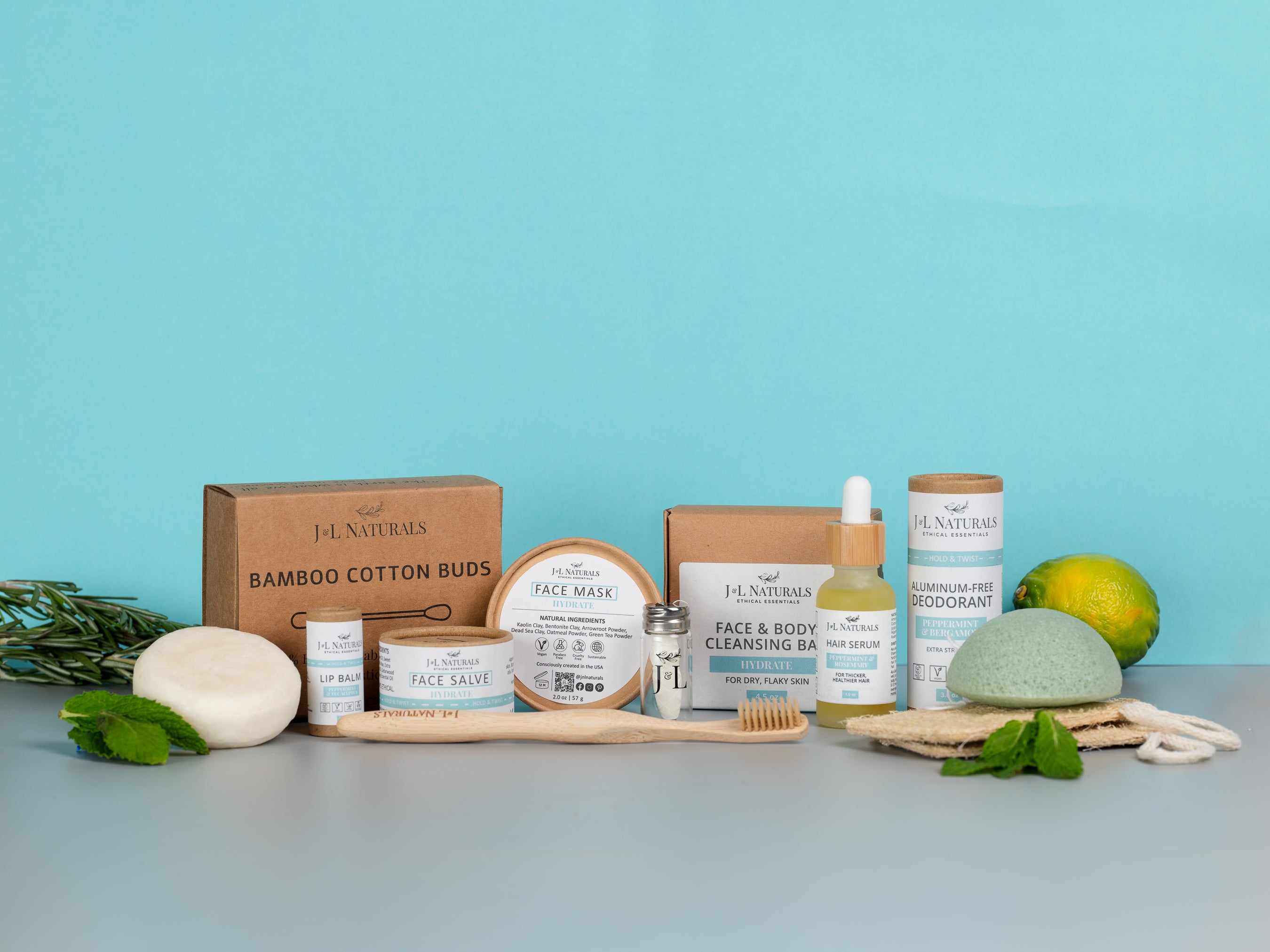 Advanced Self-Care Kit (12-Piece Set) hydrate set_front