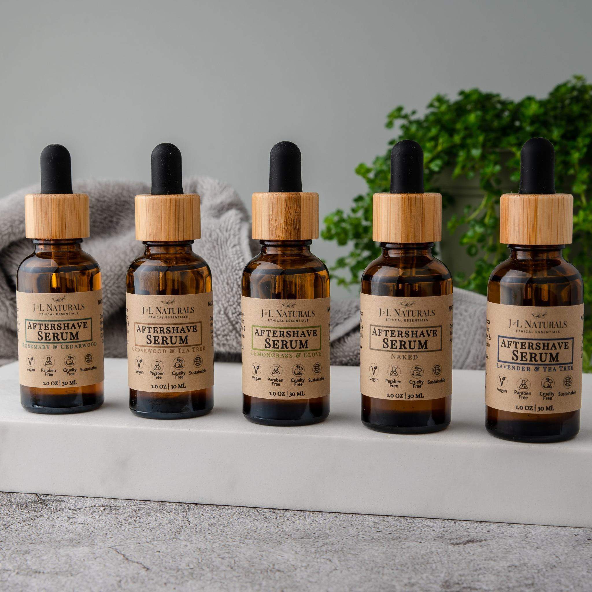 Aftershave Serum - Soothe & Restore Post-Shave 5pack_front