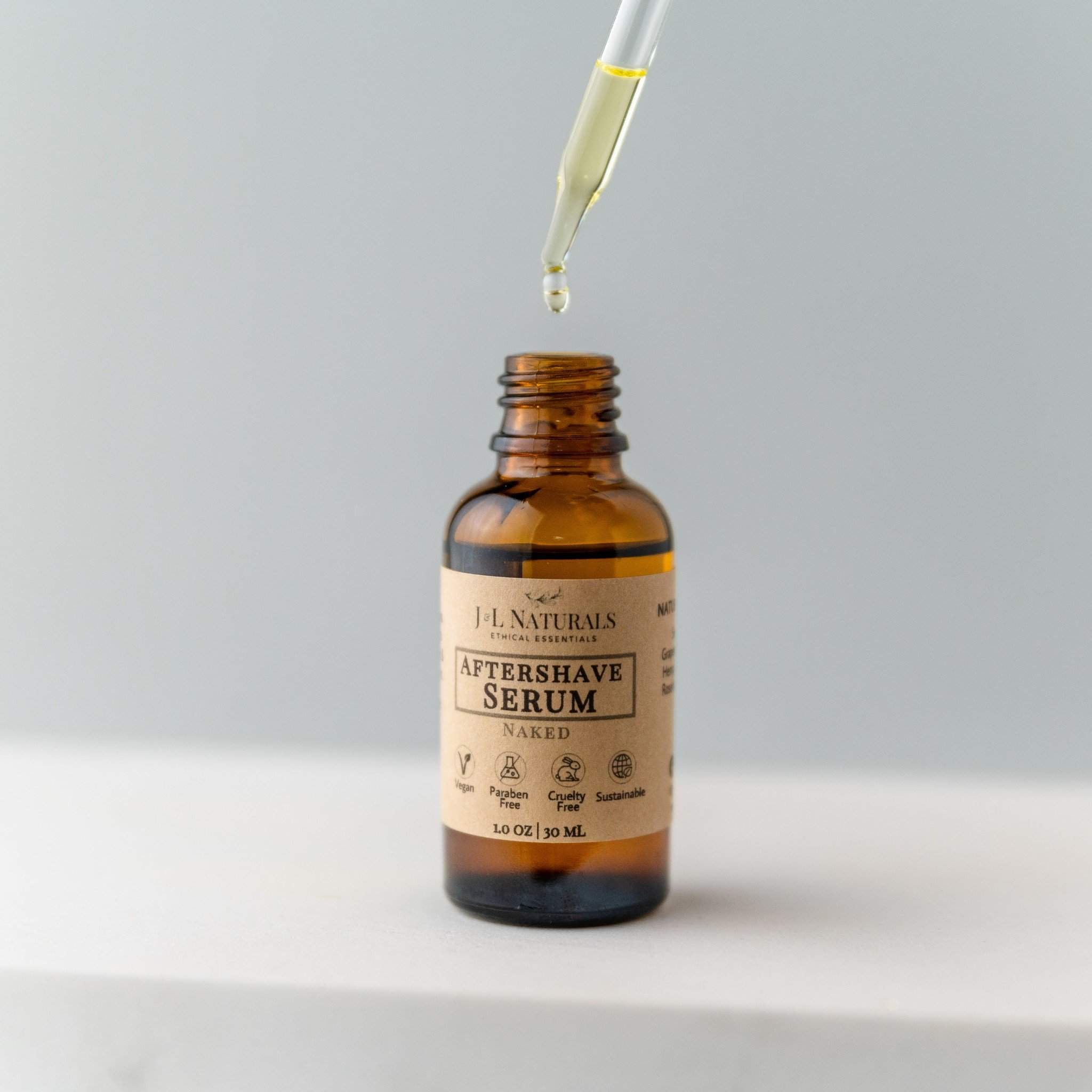 Aftershave Serum - Soothe & Restore Post-Shave detail front