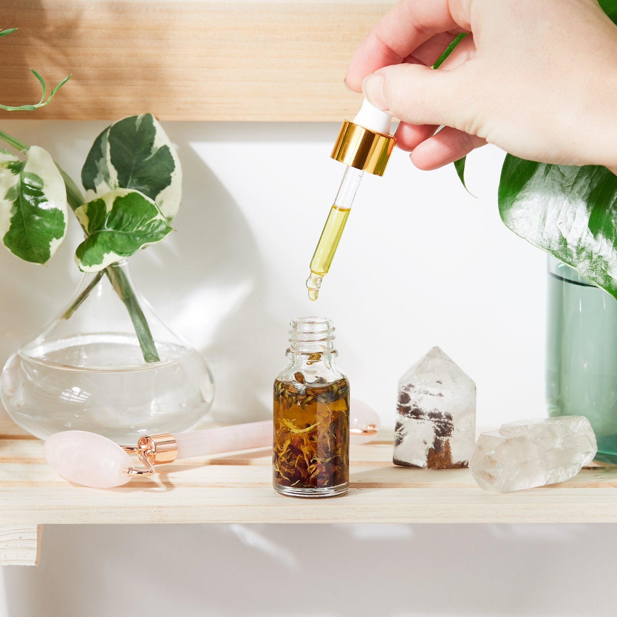 Anti-Aging | Youth Serum | Facial Serum | Butter Me Up Organics_user front shot