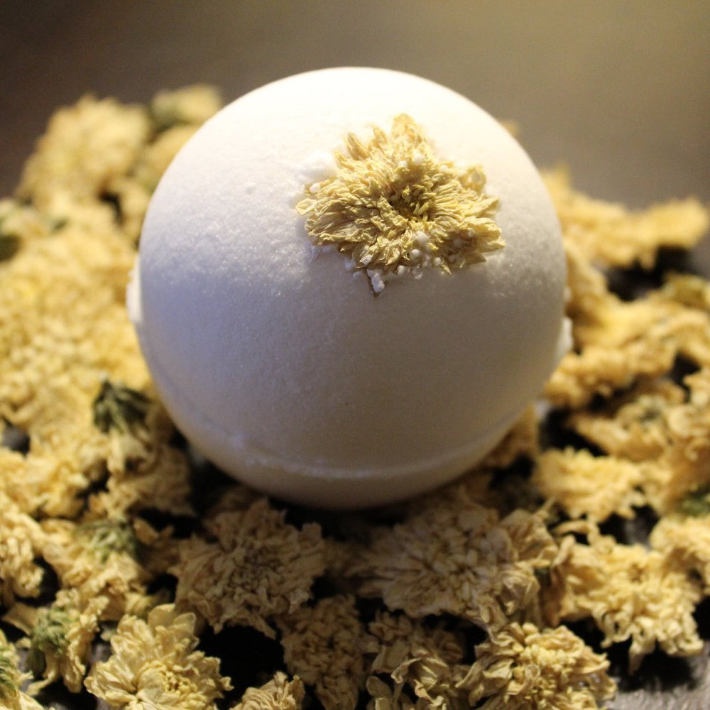 Bath Bomb Sleepy Baby Bomb with Lavender and Chamomile | Organic_front