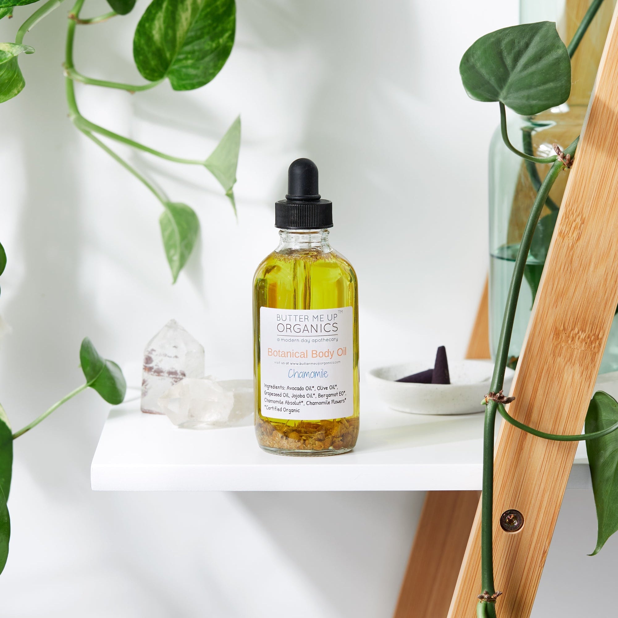 Botanical Body Oil | Botanical Collection | Organic Body Lotion front