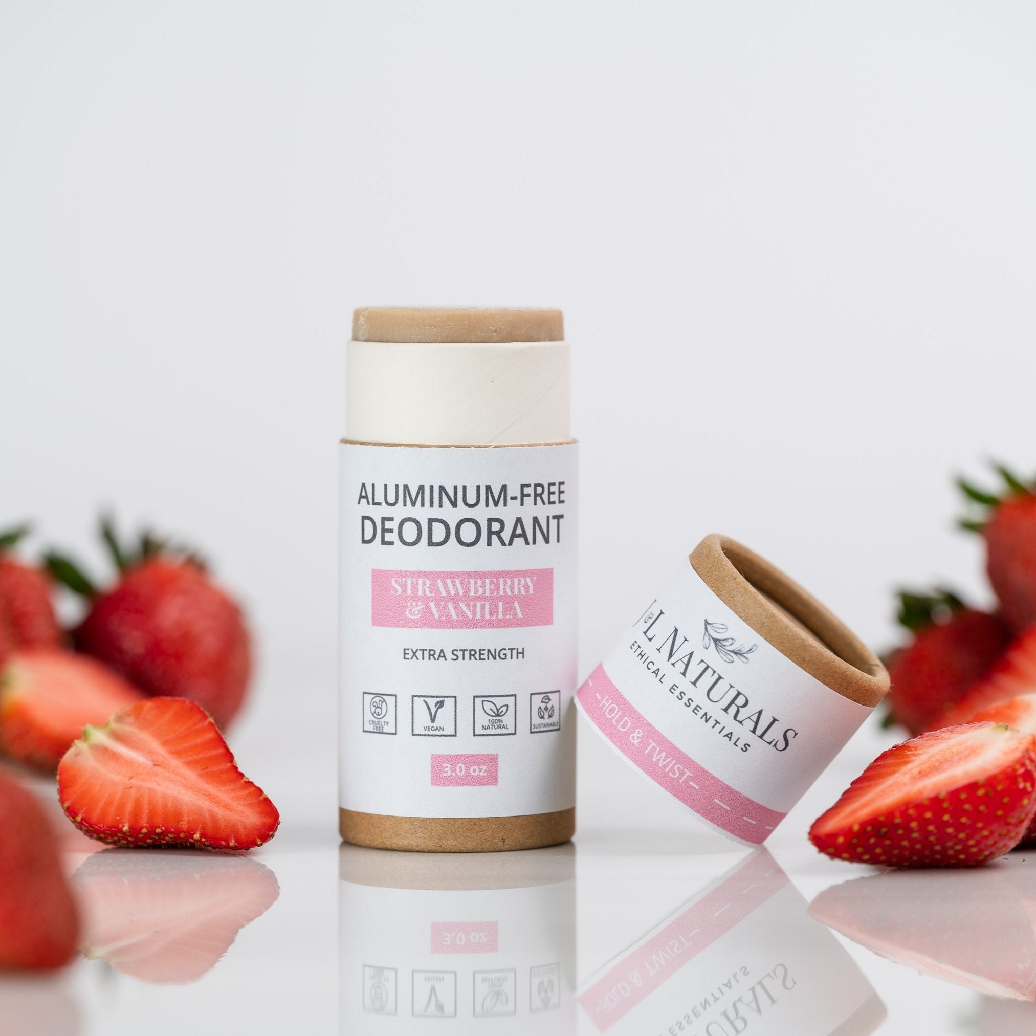 Extra-Strength Deodorant (2-Pack) Full Size strawberry_front