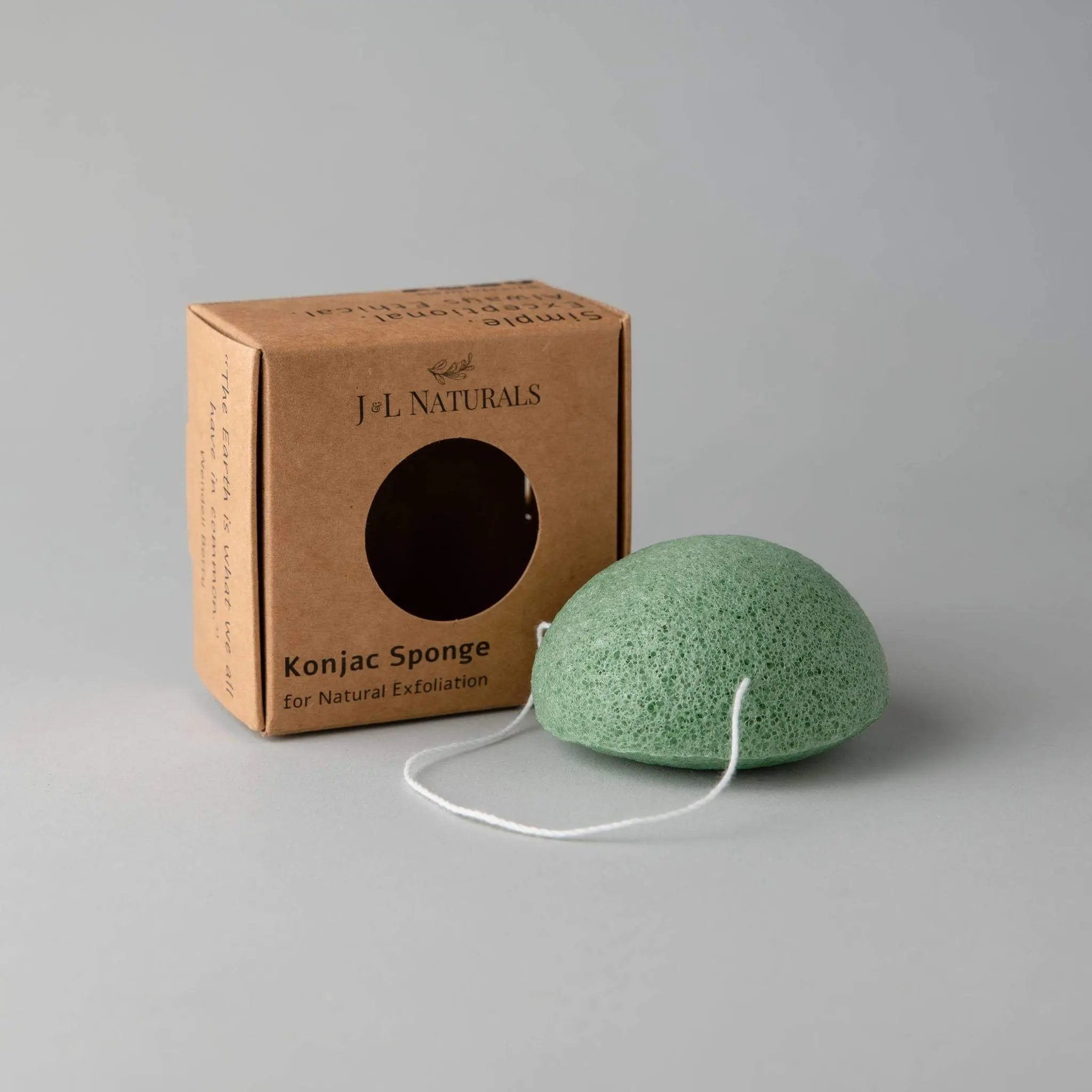 Konjac Sponge aloe mint_front
