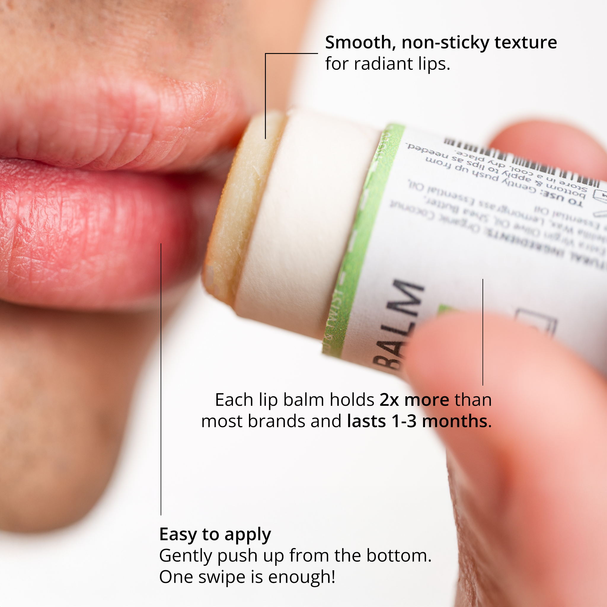 Lip Balm Collection | Choose Your Scent lemon descript detail_front