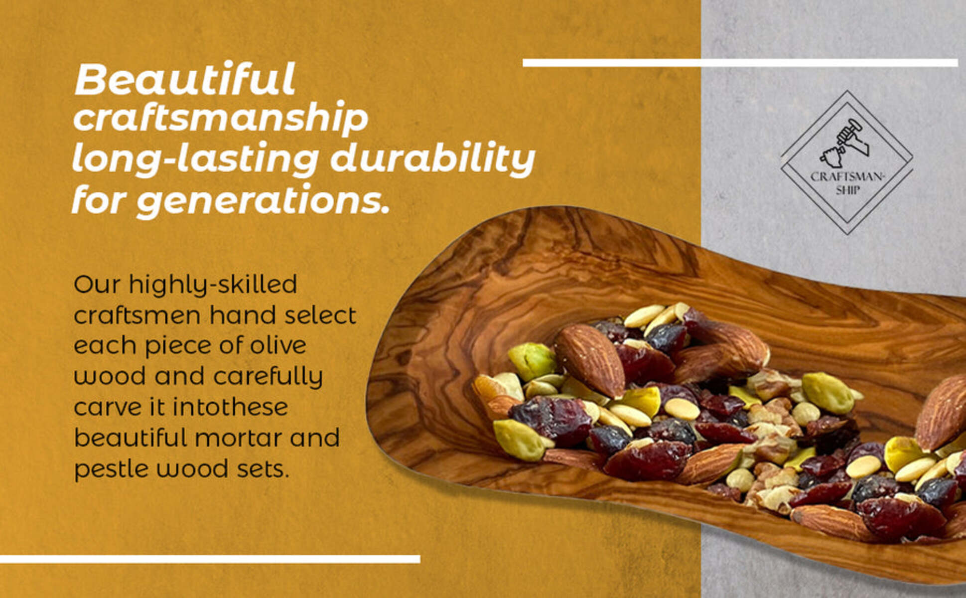 Mediterranean Olive Wood | Multi-Purpose Bowl info3 food_right