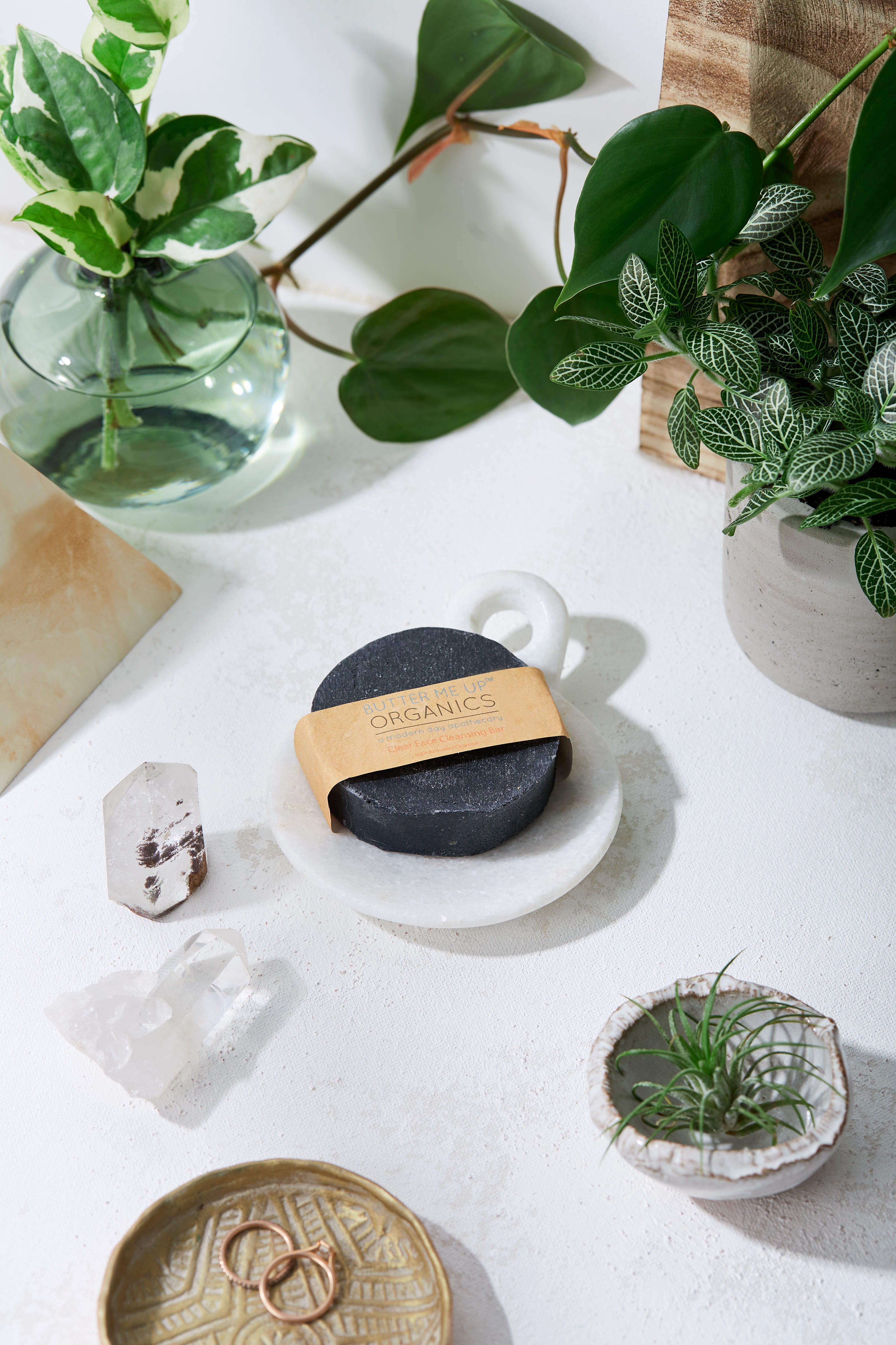 Organic Activated Charcoal Face Soap | Face Wash Full side
