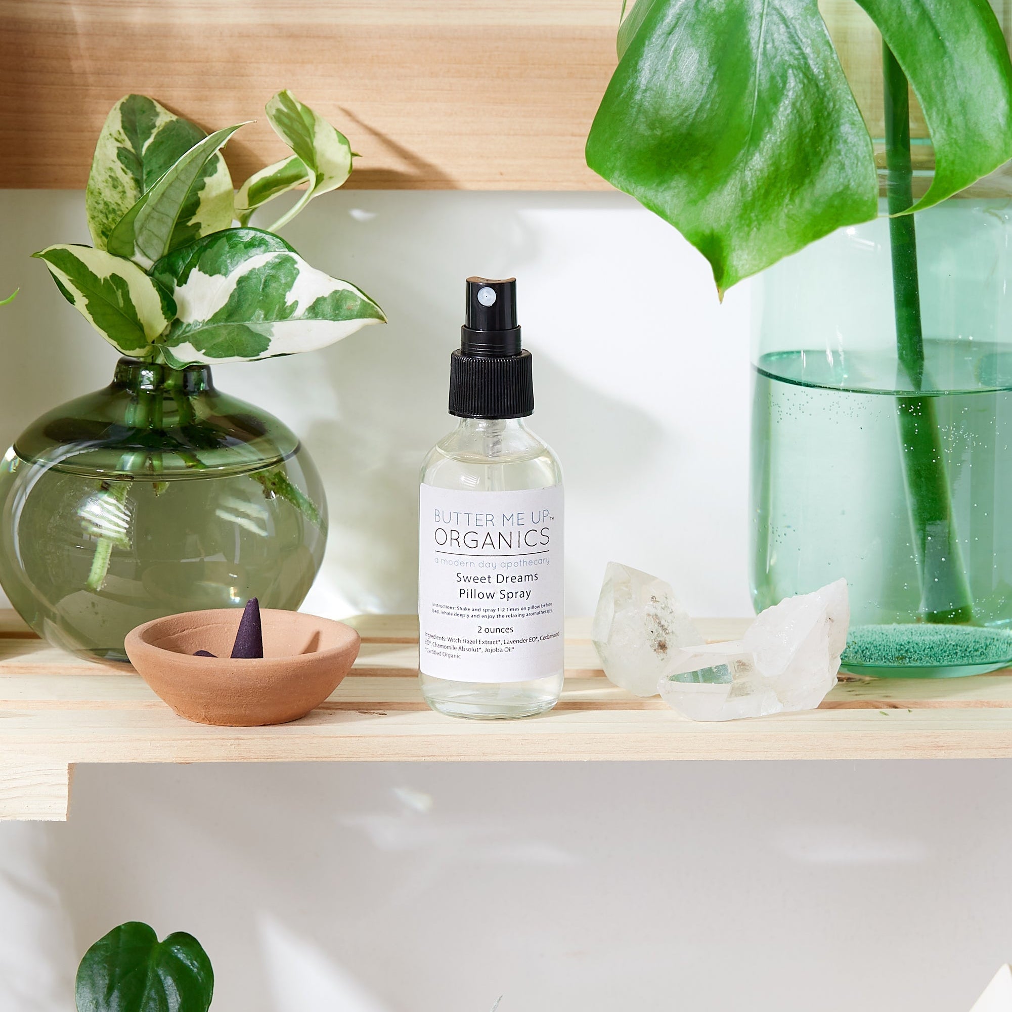 Organic Pillow Mist | Aromatherapy | Relaxing Essential Oils | Gentle Front