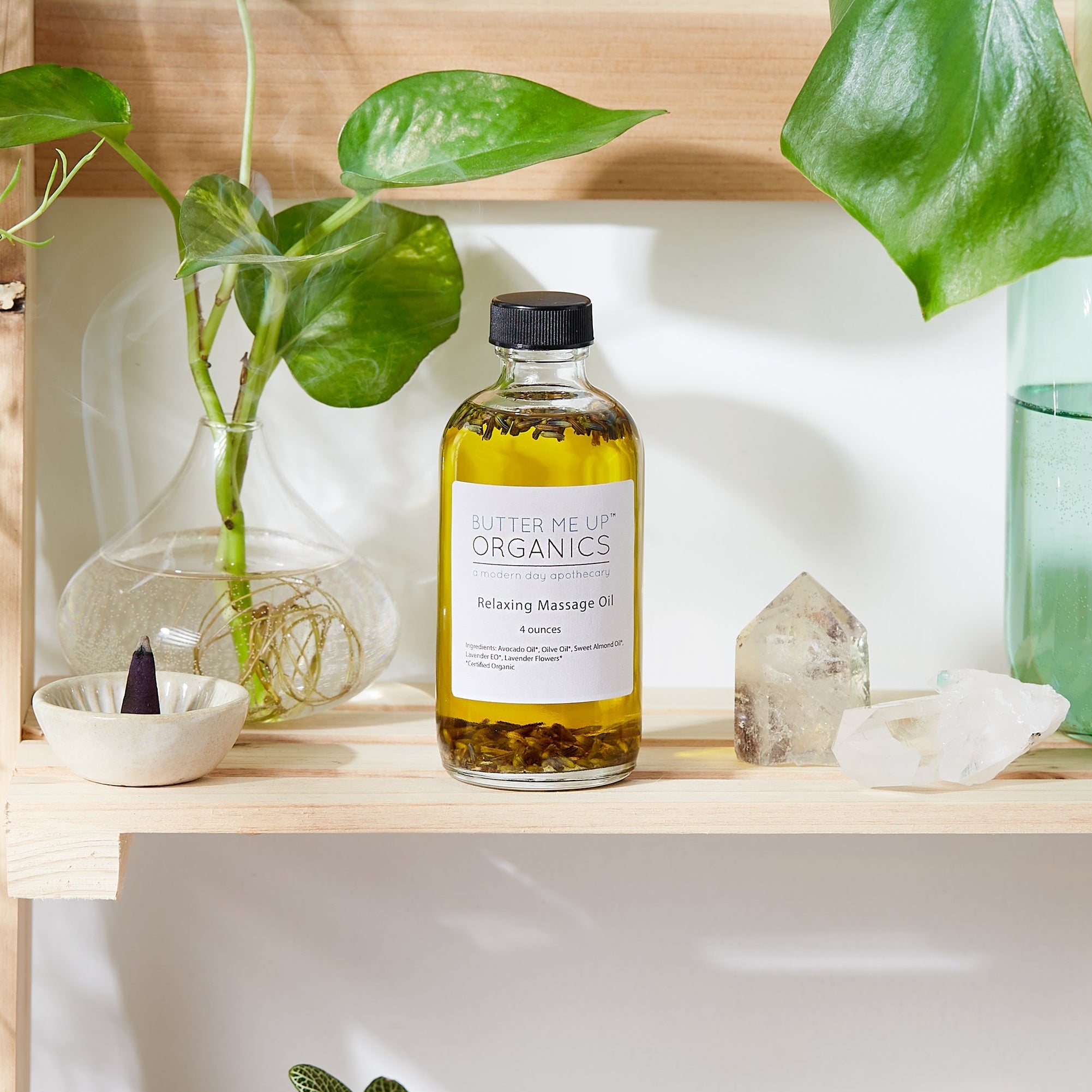 Relaxing Massage Oil front