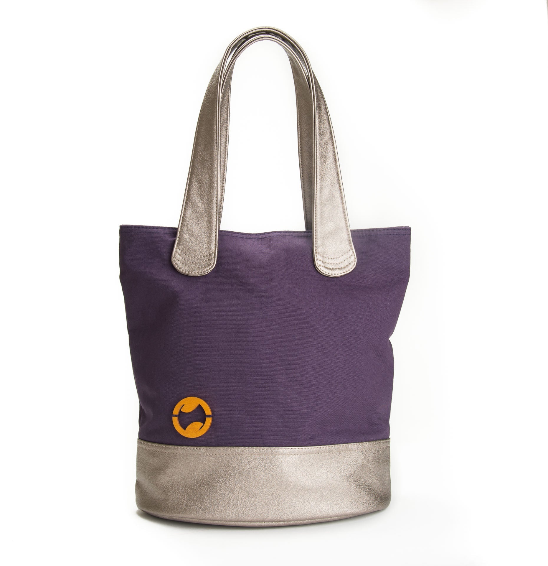 Bergen Vegan Laptop Tote Purple Meleager