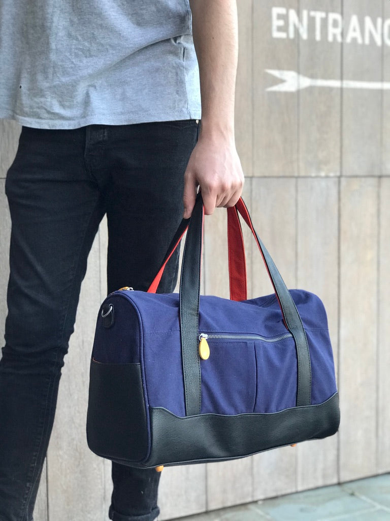 Dekalb Duffel Bag - 2 Colors Purple Meleager