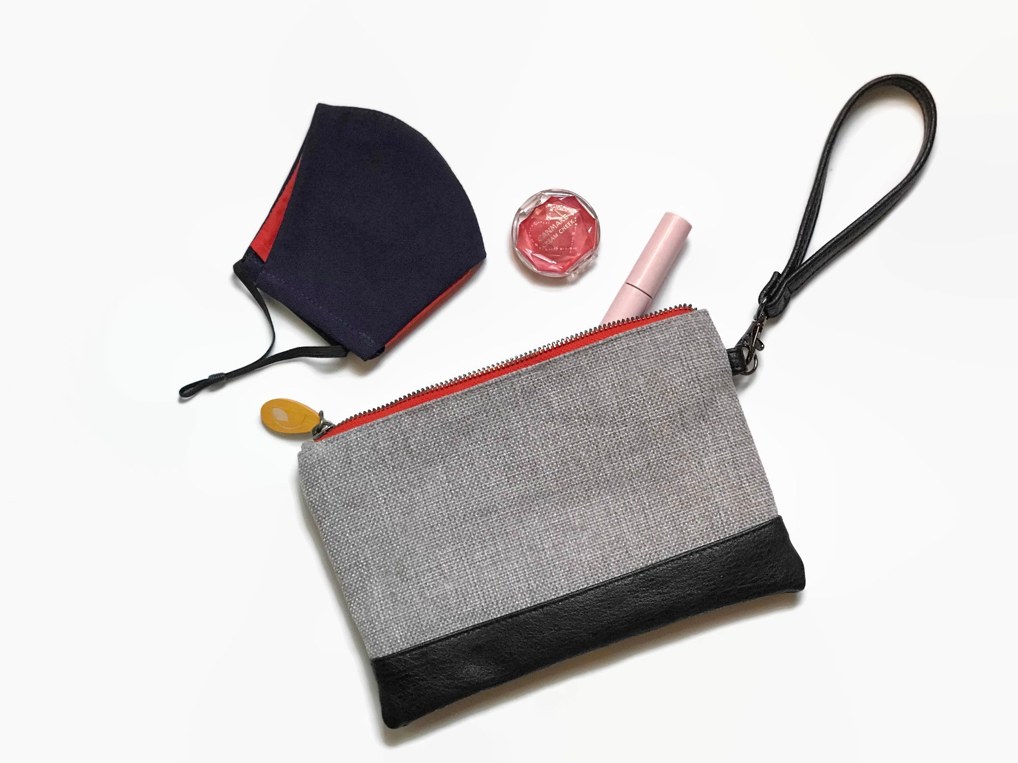 Gowanus Wristlet Clutch Purple Meleager