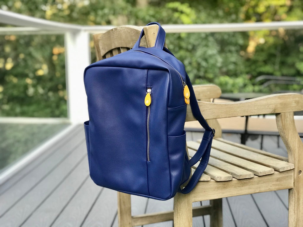 Lenox Backpack Purse Purple Meleager