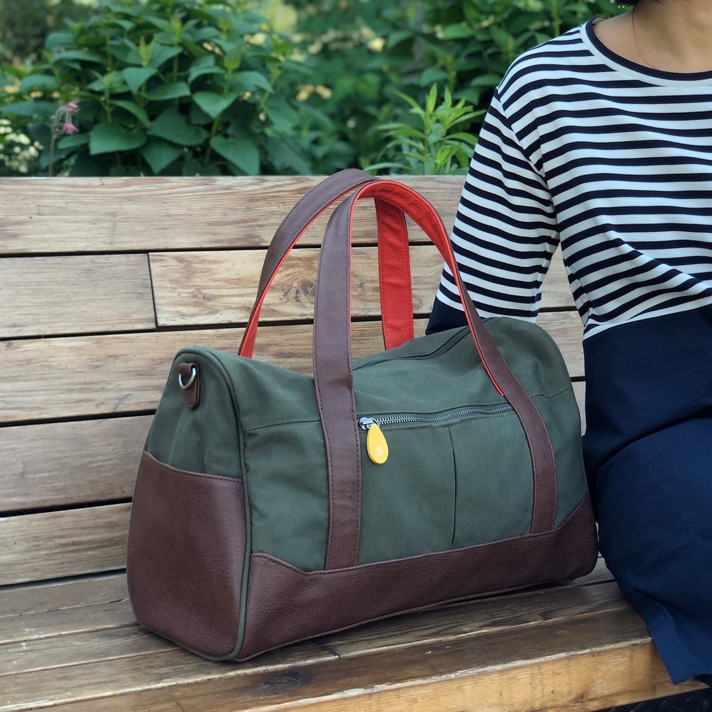 Dekalb Duffel Bag - 2 Colors Purple Meleager