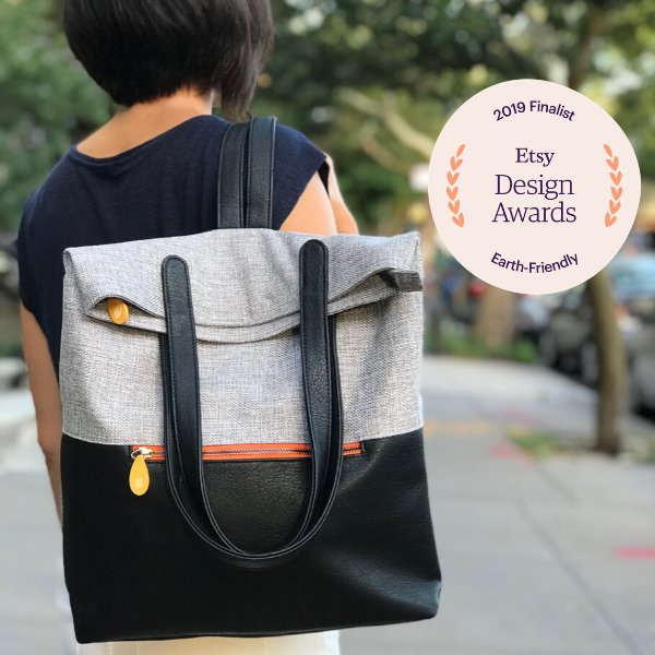 Greenpoint Laptop Backpack & Tote Purple Meleager