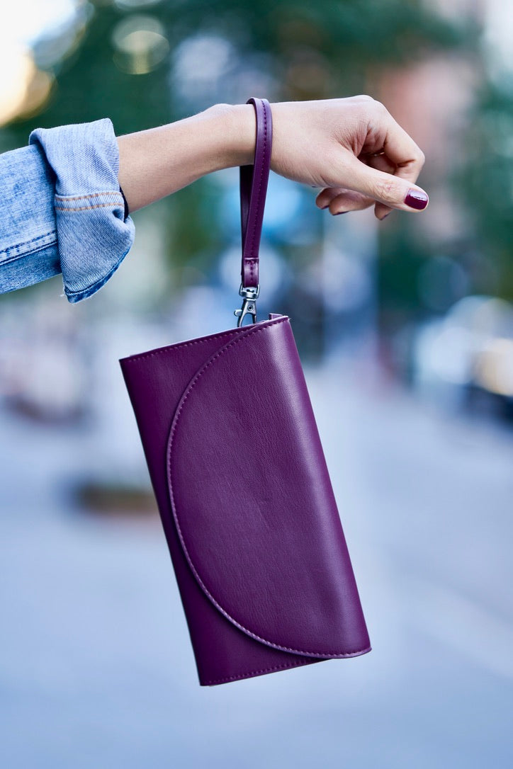 Clark Phone Wallet Purple Meleager