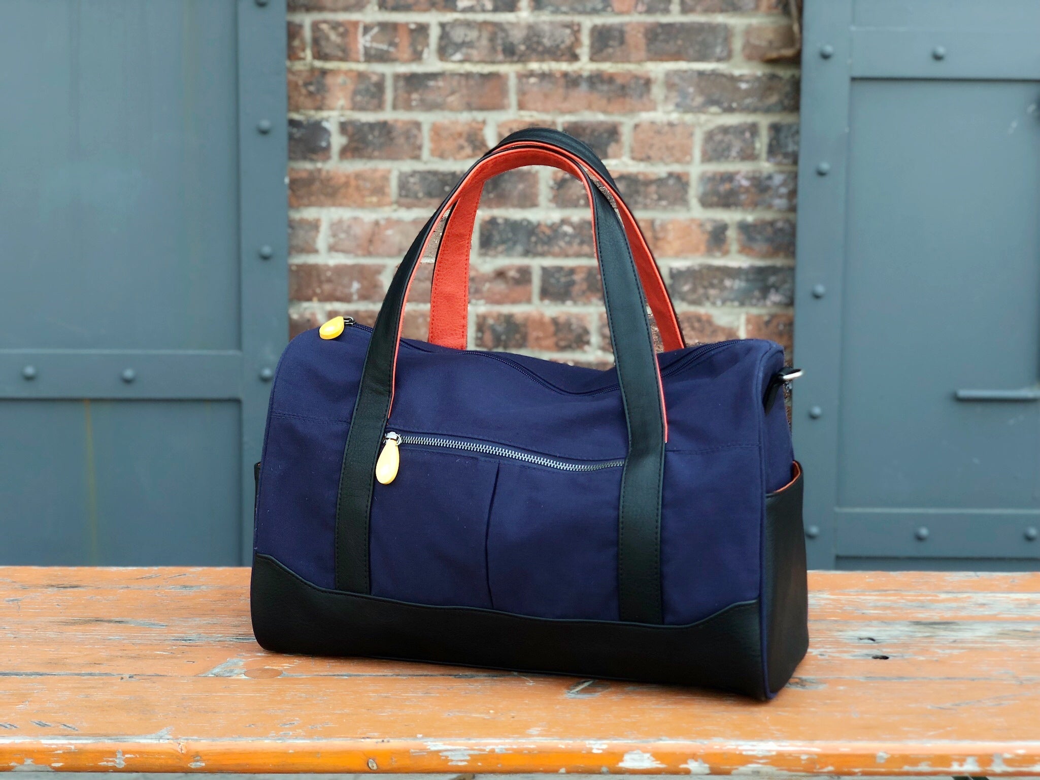 Dekalb Duffel Bag - 2 Colors Purple Meleager