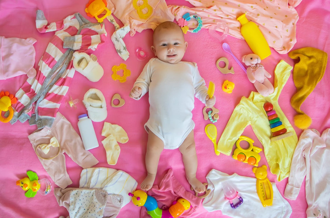 overwhelmed parents baby clutter