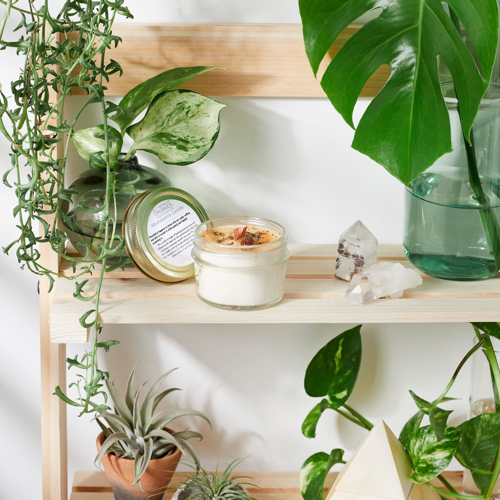 Abundance Candle | Ritual Candle | Intention Candle | Hand Poured_front