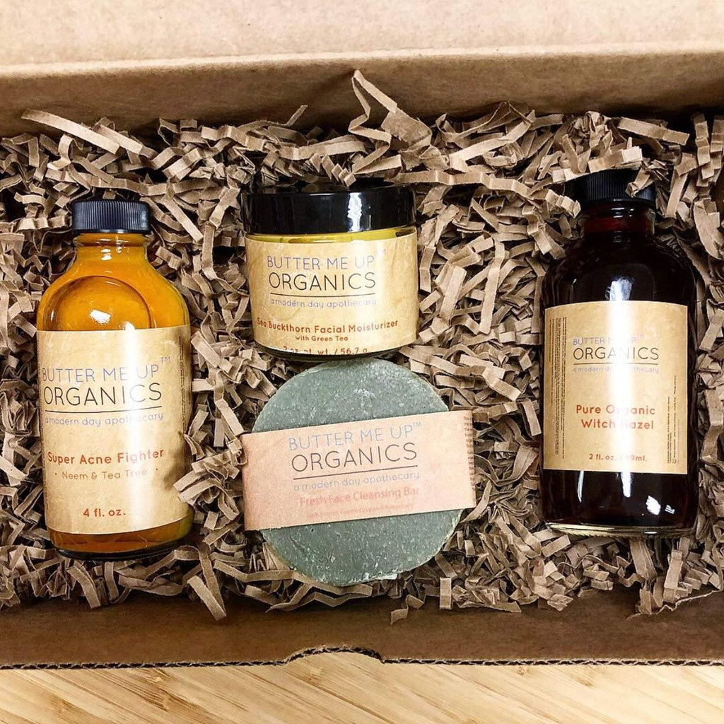 Acne Bundle | Organic Skincare | Clear Skin | Organic Acne Treatment front