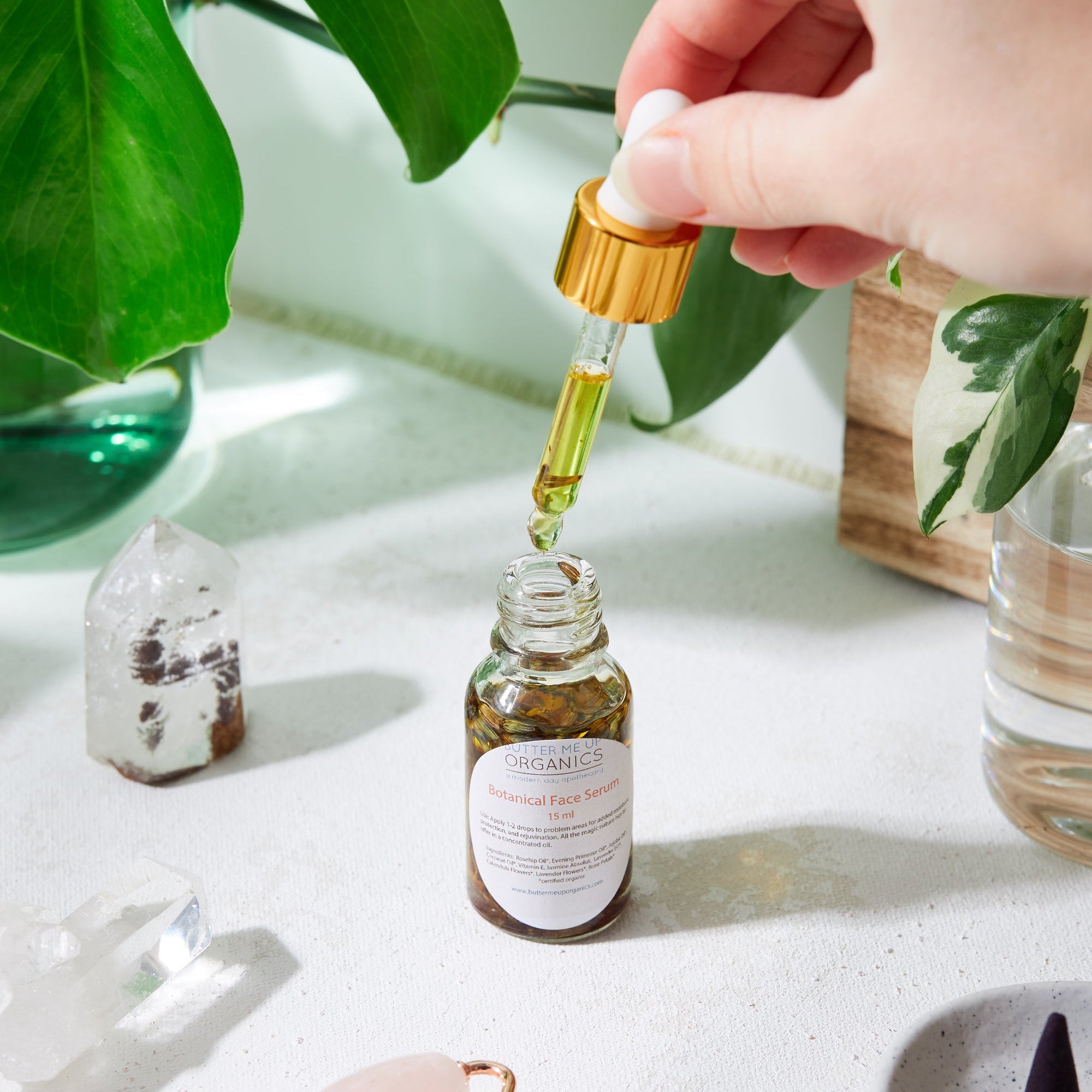 Anti-Aging | Youth Serum | Facial Serum | Butter Me Up Organics_other side shot