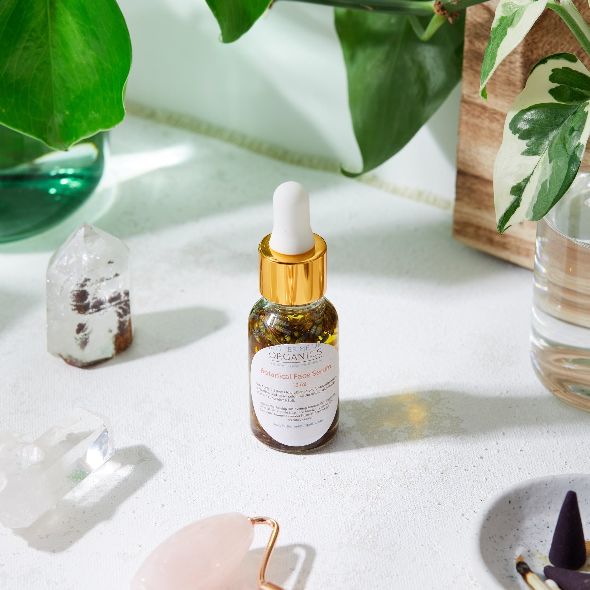 Anti-Aging | Youth Serum | Facial Serum | Butter Me Up Organics_other side left