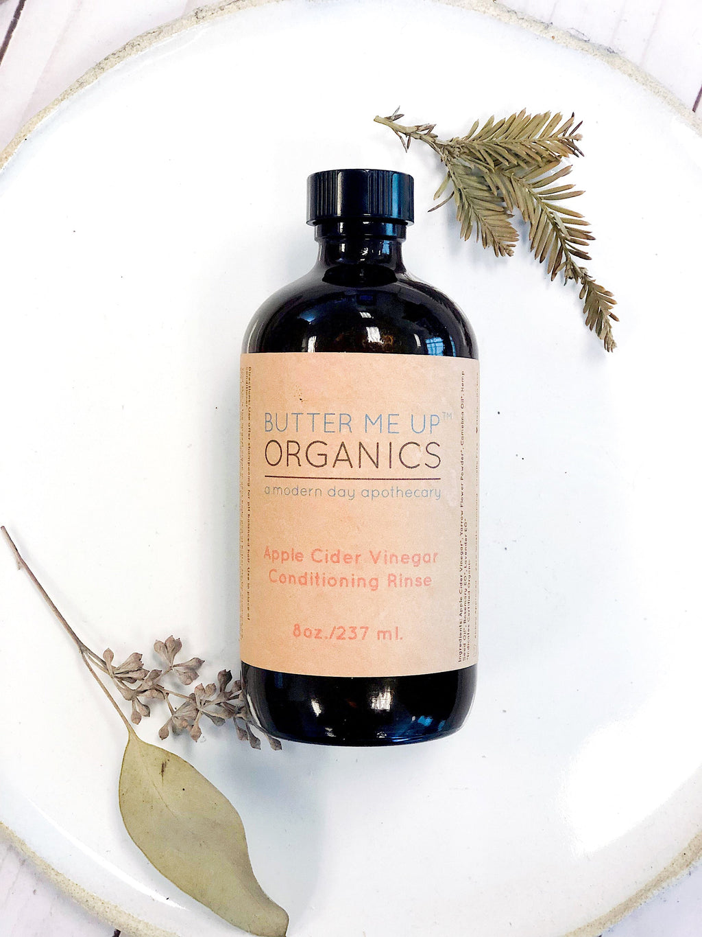 Apple Cider Vinegar Conditioning Rinse upside detail