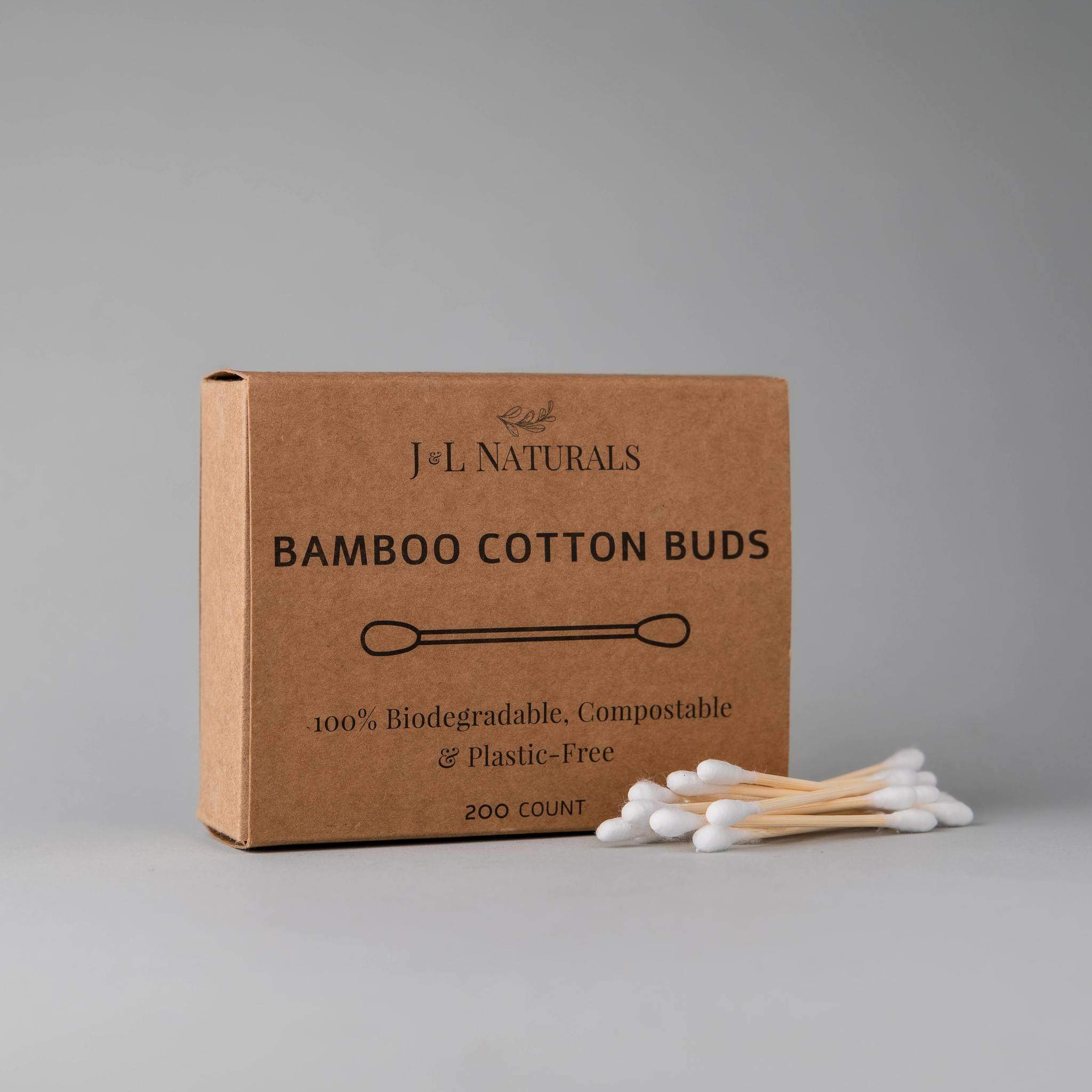 Bamboo Cotton Buds 200-Pack_left