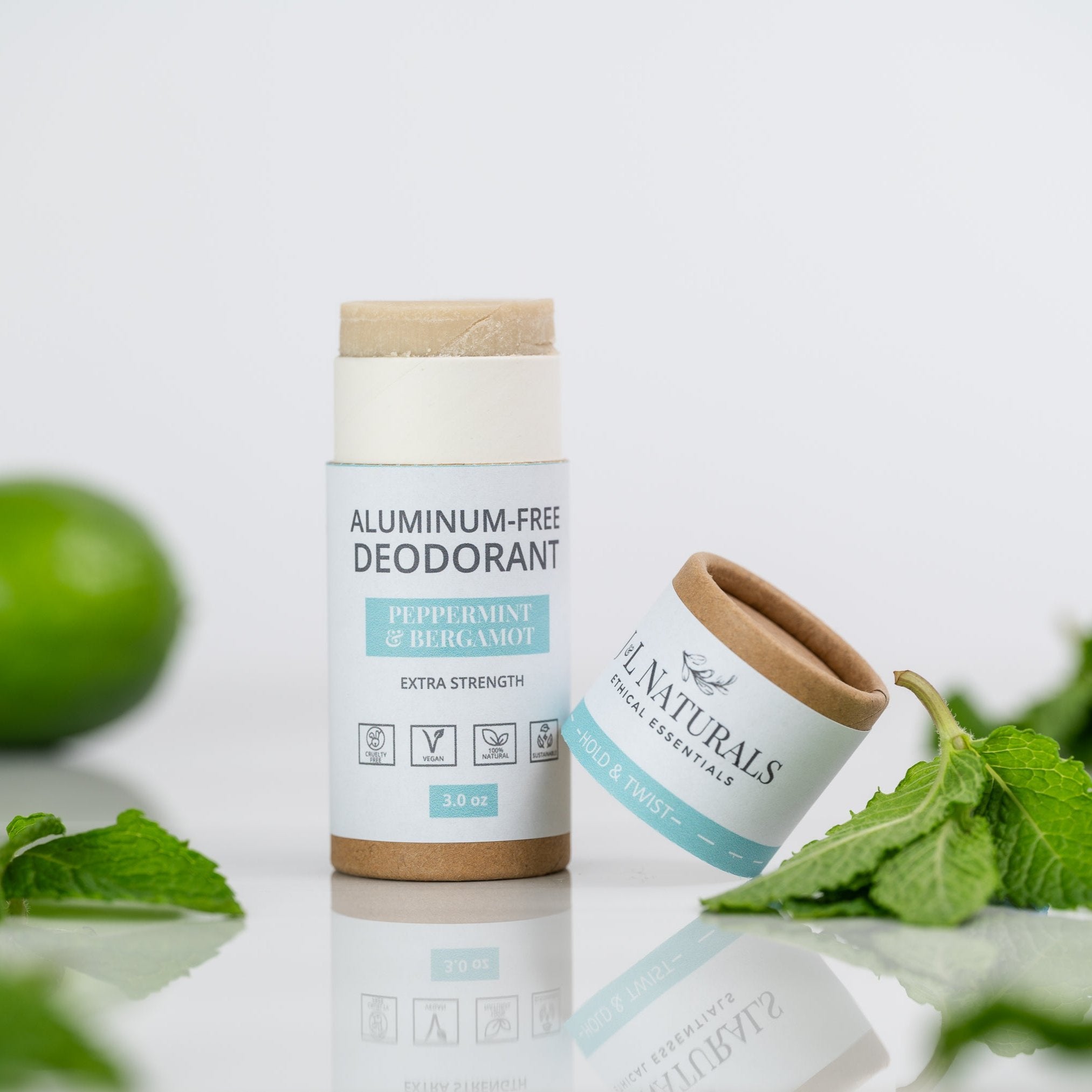 Extra-Strength Deodorant (2-Pack) Full Size peppermint_front