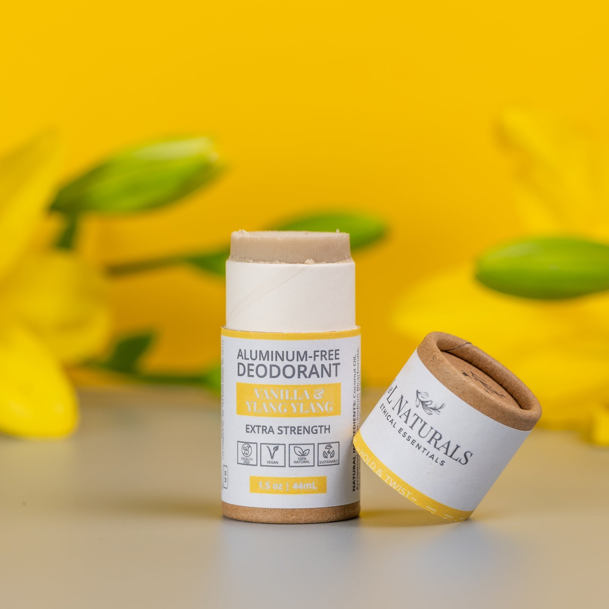 Extra Strength Deodorant (2-Pack) Travel Size bundle pack_ vanilla_3_front