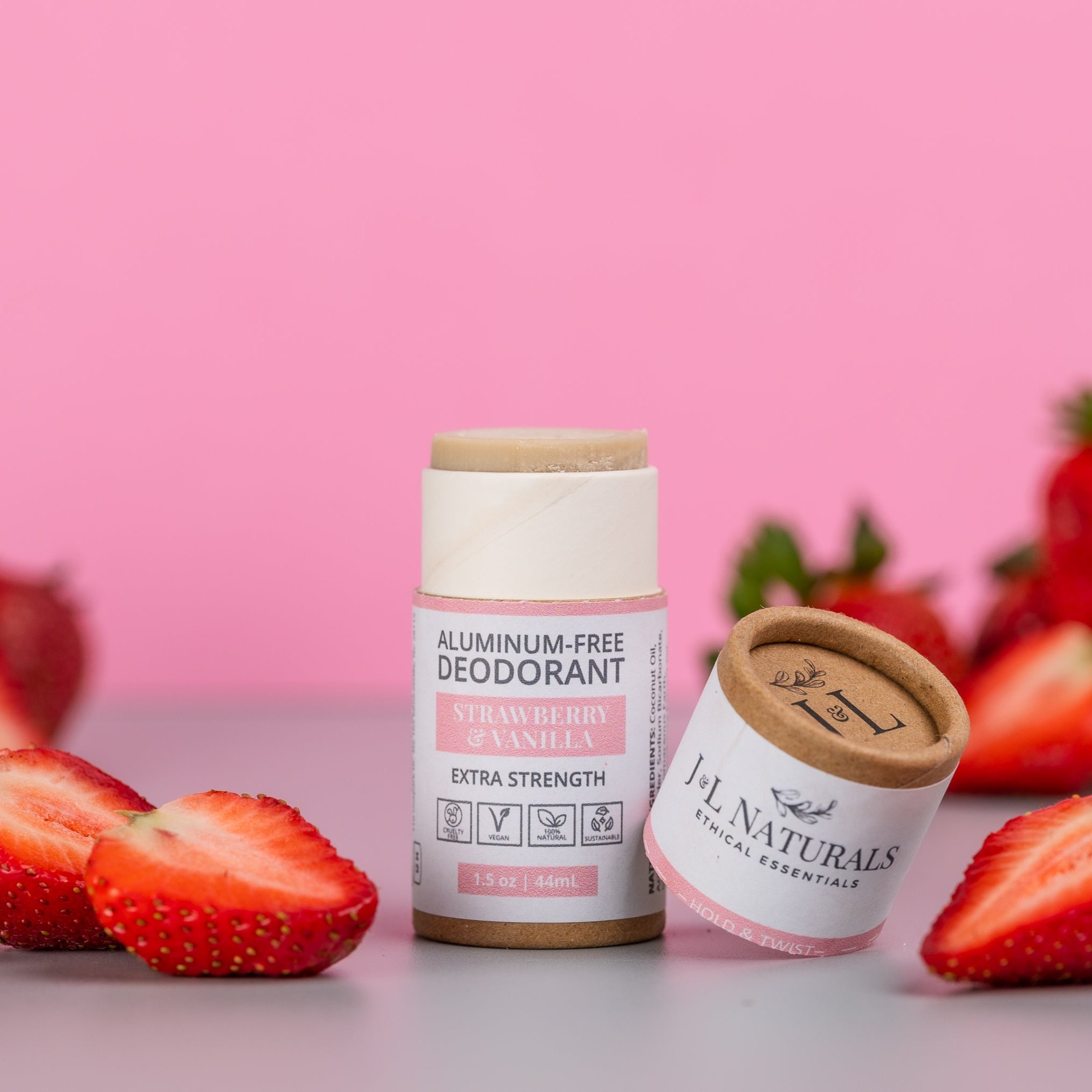 Extra Strength Deodorant (2-Pack) Travel Size bundle pack_strawberry_3 front