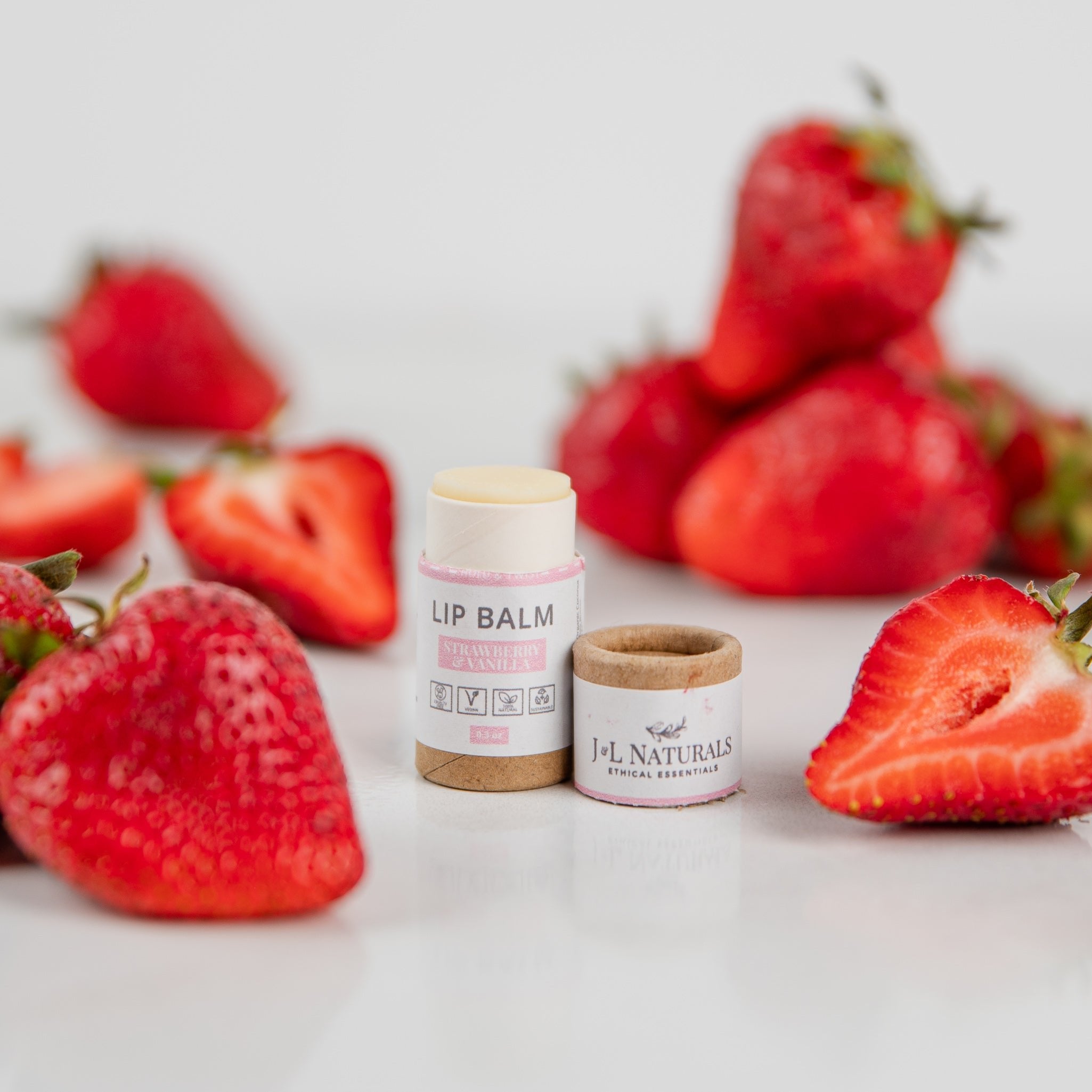 Lip Balm Collection | Choose Your Scent strawberry_front