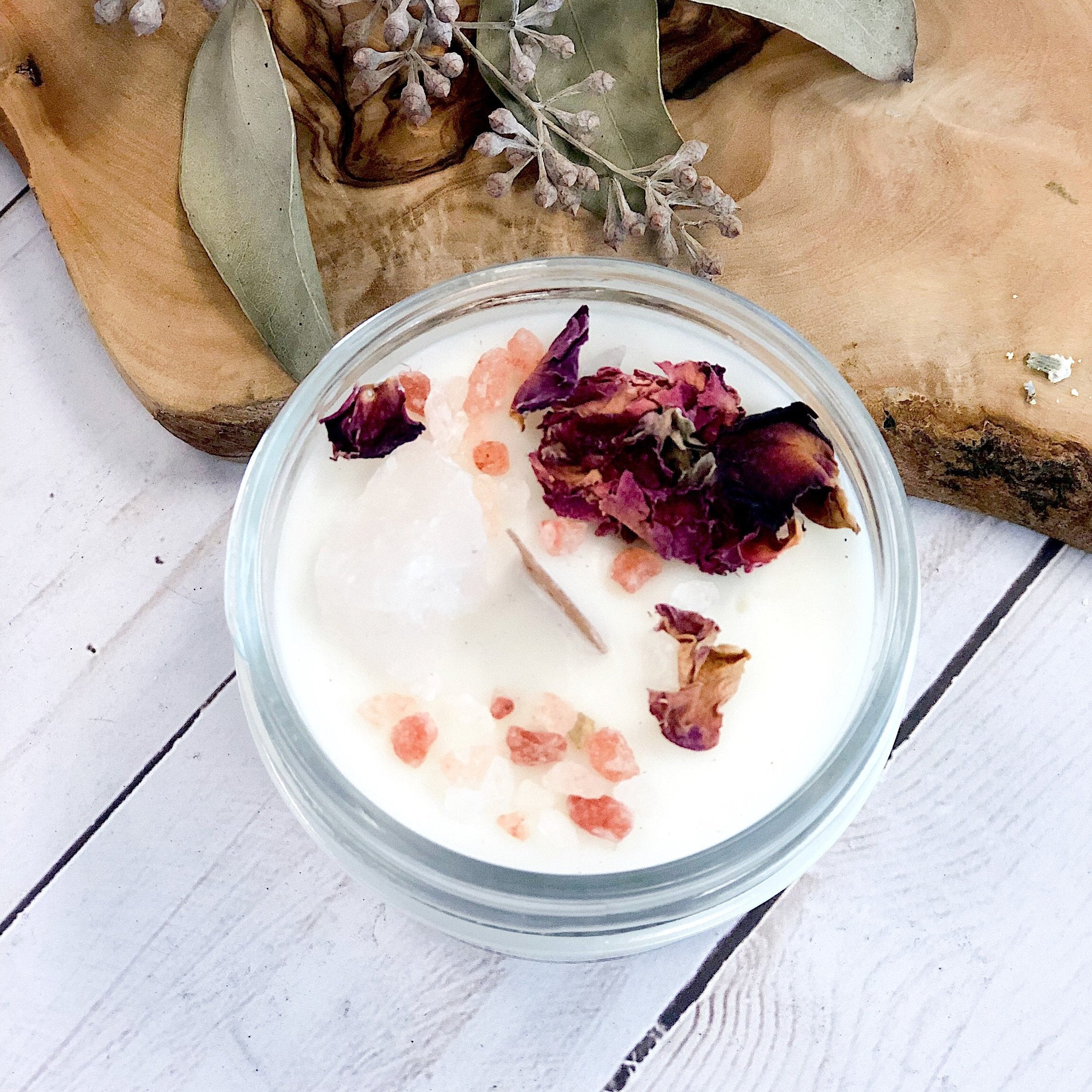 Love Spell | Intention Candle | Ritual Candle | Love and Light | Rose_ upside