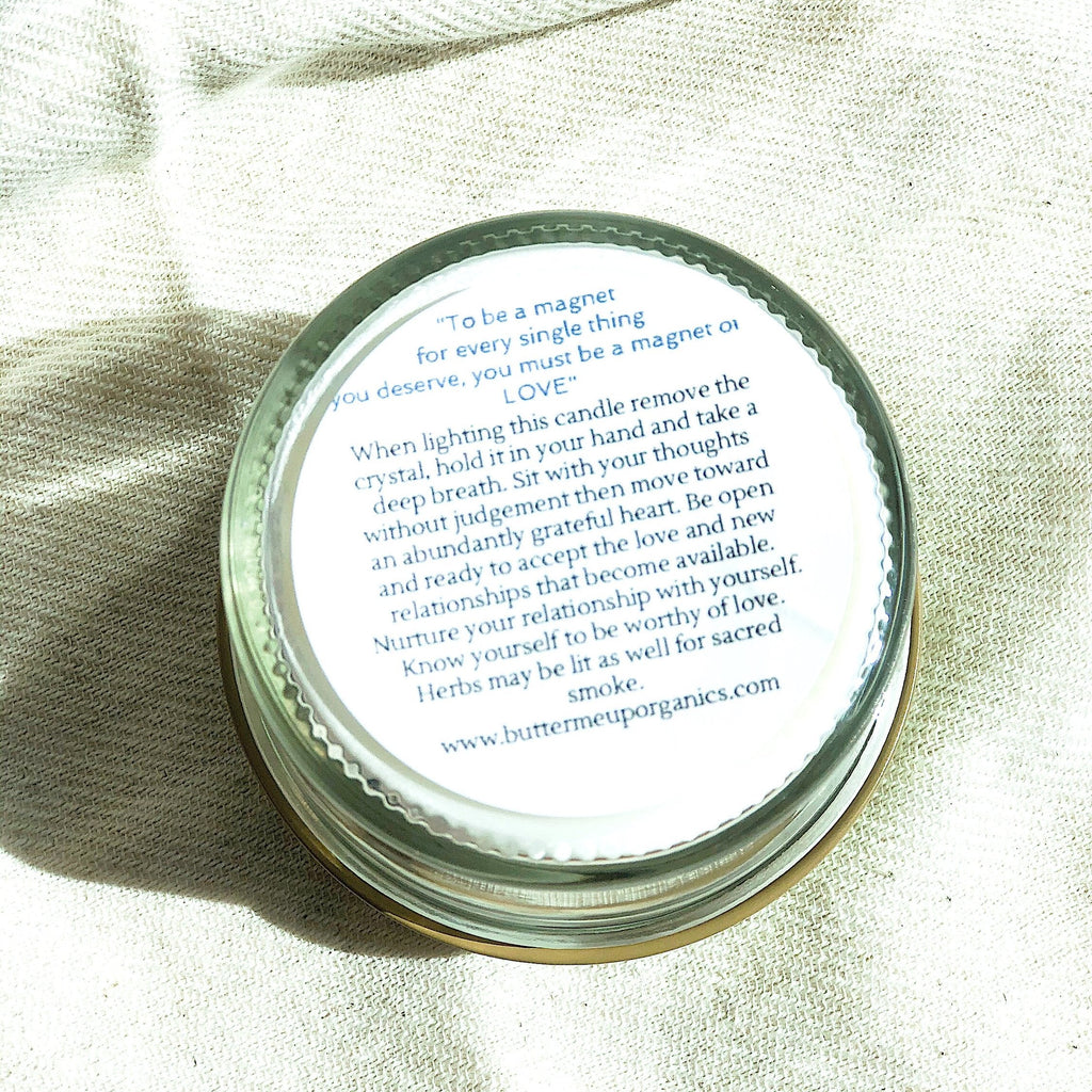 Love Spell | Intention Candle | Ritual Candle | Love and Light | Rose_up