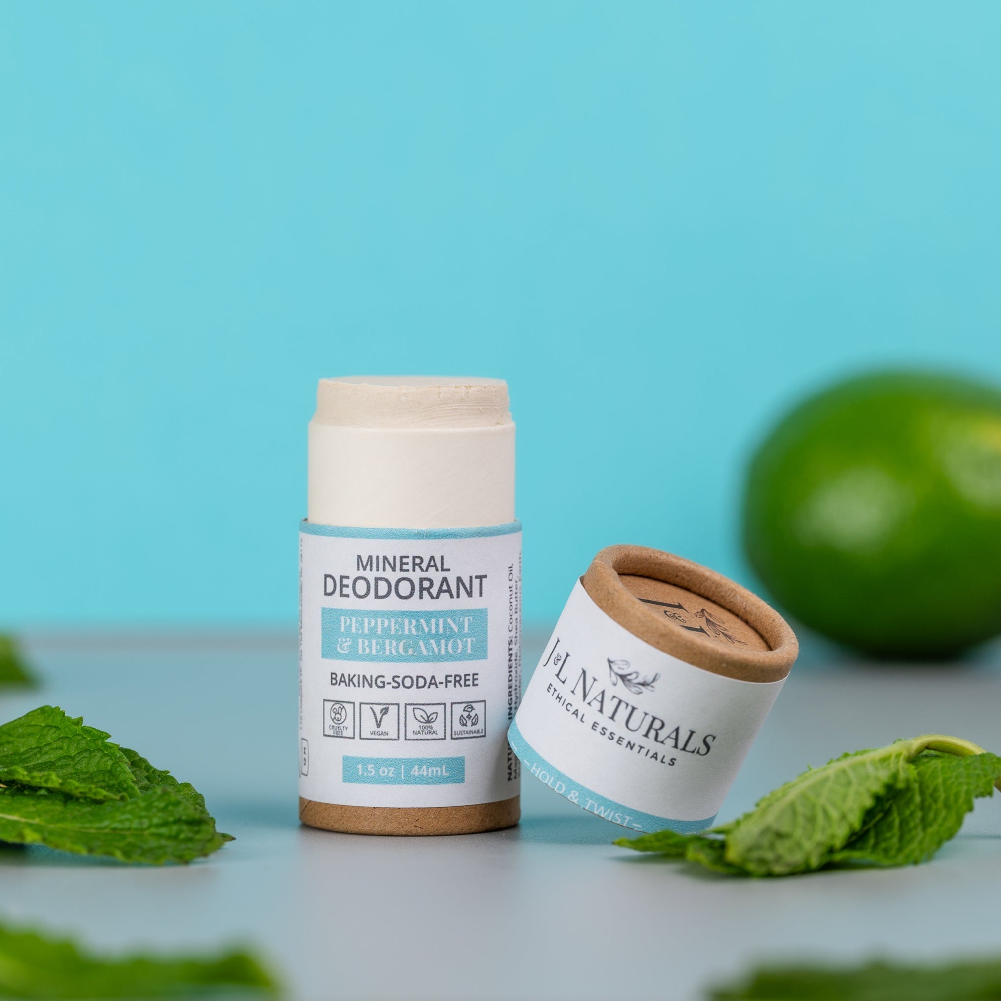 Mineral Deodorant (2-Pack) Travel Size peppermint_front