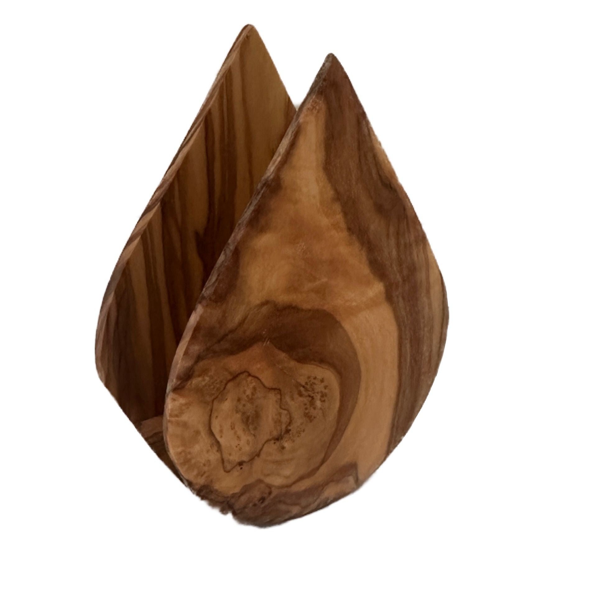 Olive Wood | Napkin Holder_front
