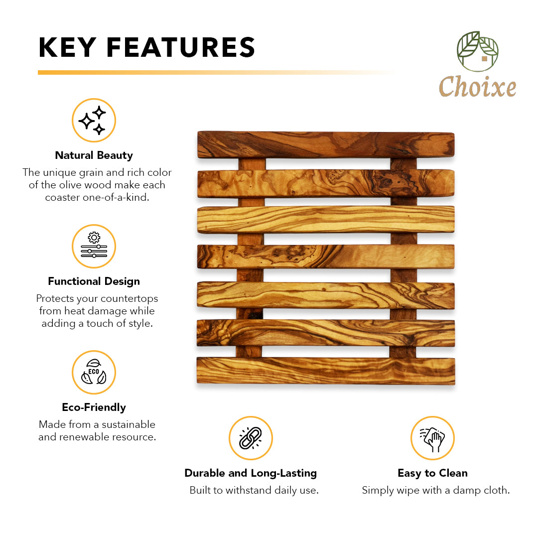 Olive Wood | Pan Coaster dsp3_front