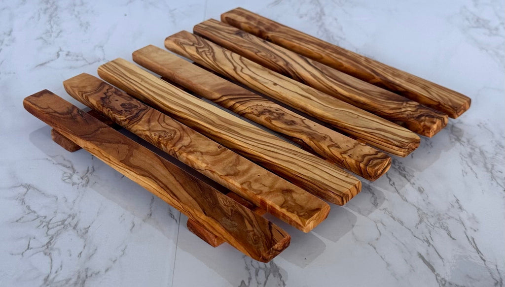 Olive Wood | Pan Coaster user front