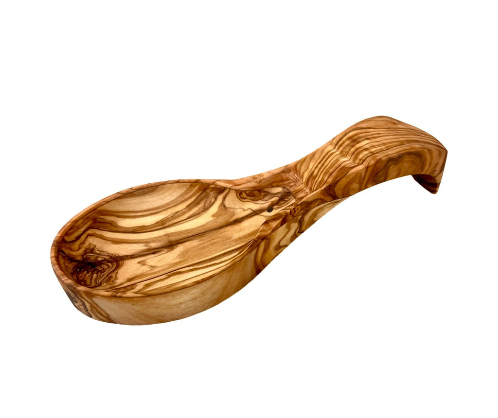 Olive Wood | Spoon Rest_front