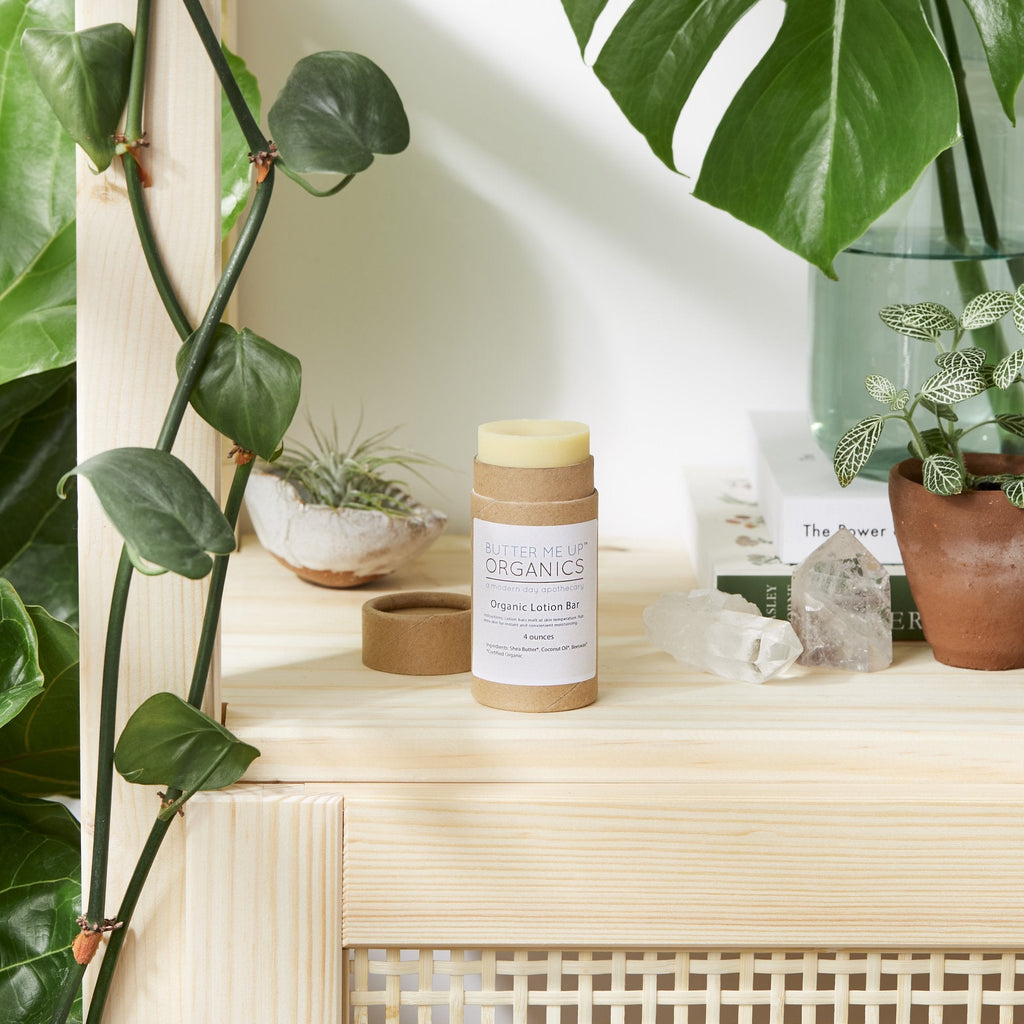 Organic Lotion Bar | Shea Butter and Coconut Oil_detail front