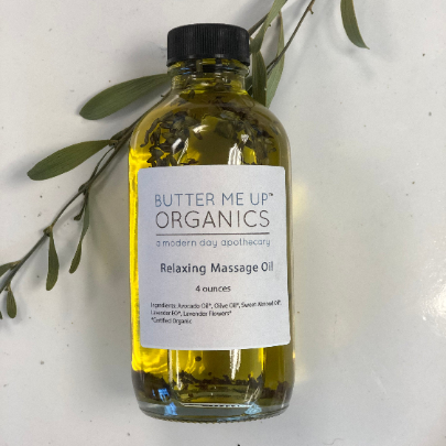 Relaxing Massage Oil other side