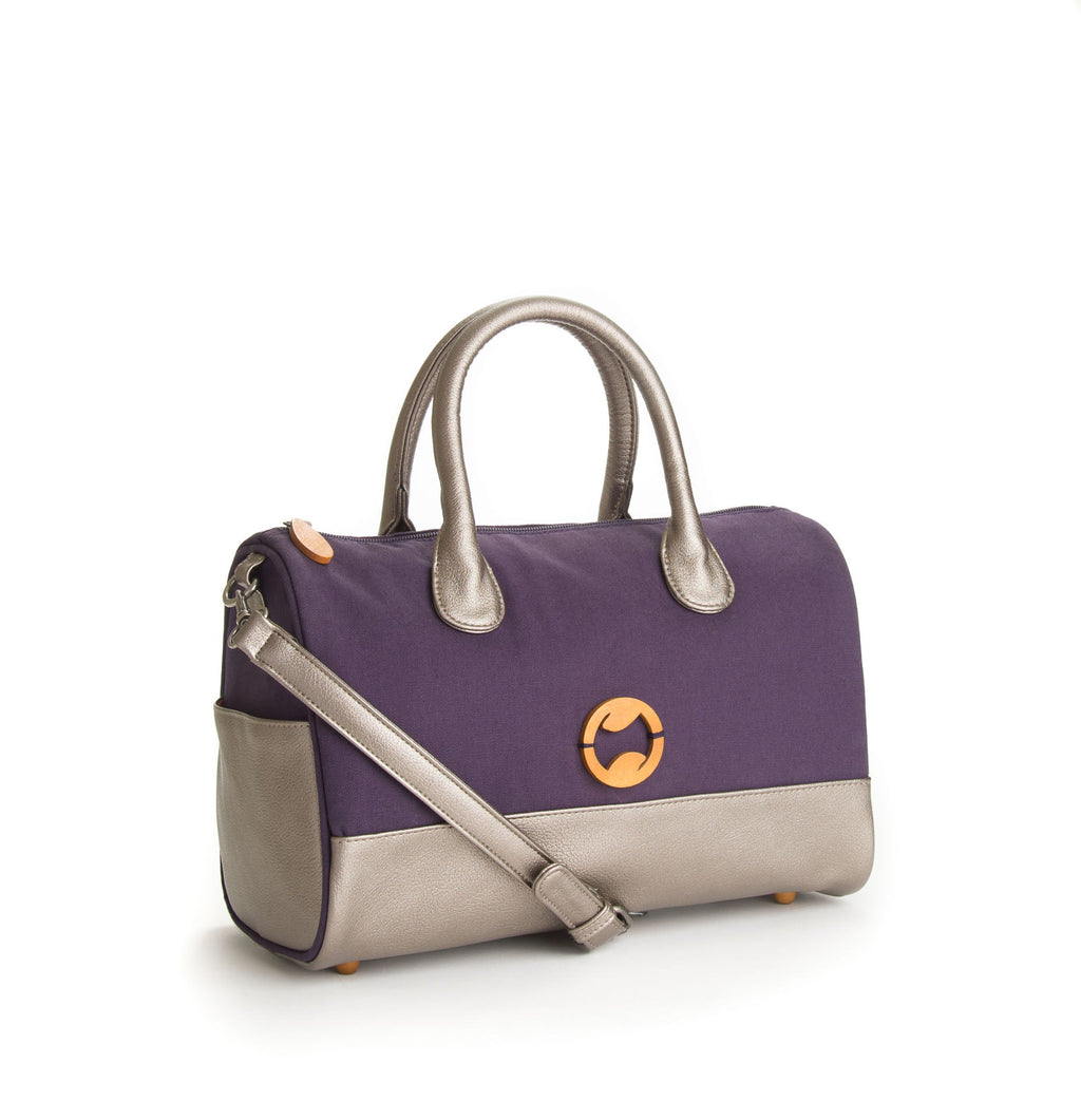 Heights Crossbody Purse in 2 Colors Purple Meleager