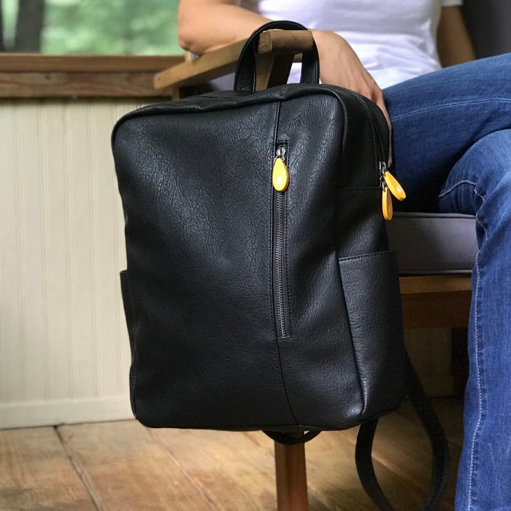 Lenox Backpack Purse Purple Meleager