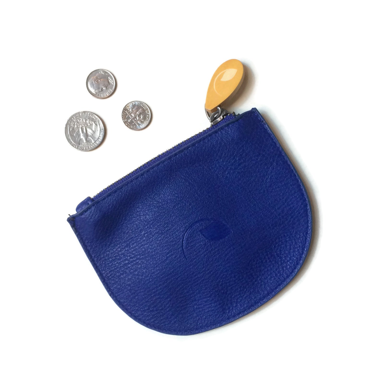 Coney Coin Purse in Vegan Leather - 5 colors Purple Meleager
