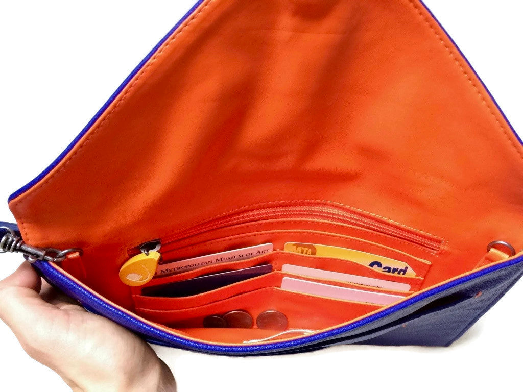 Lafayette Crossbody Clutch Purple Meleager