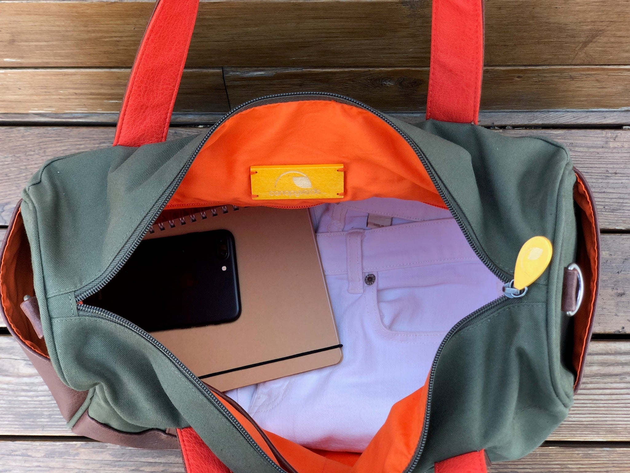 Dekalb Duffel Bag - 2 Colors Purple Meleager