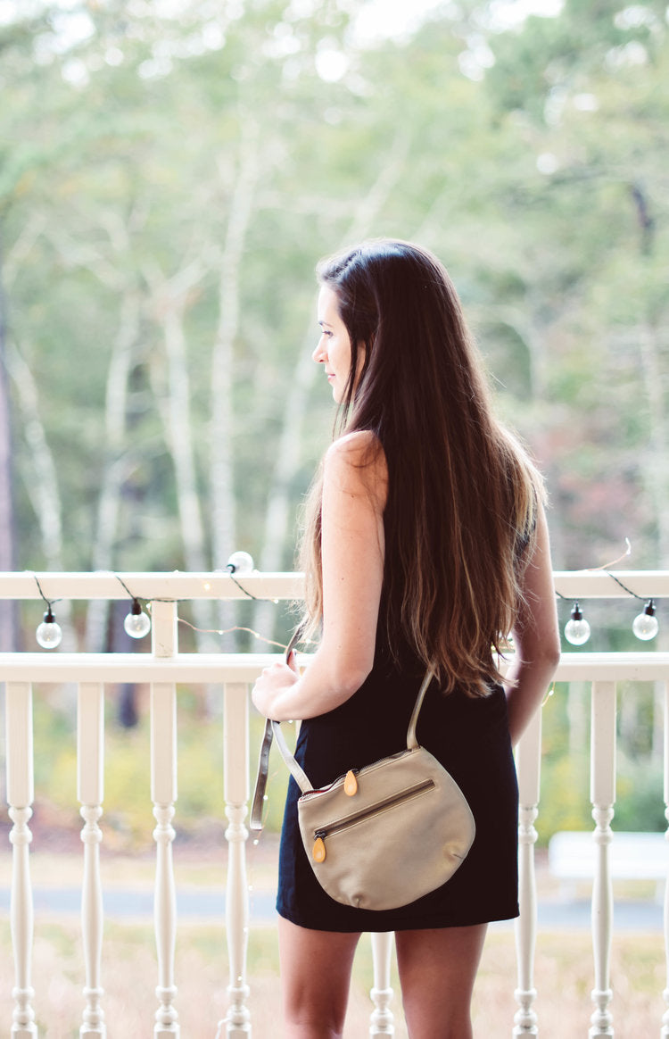 Willoughby Crossbody Bag in 5 Colors Purple Meleager