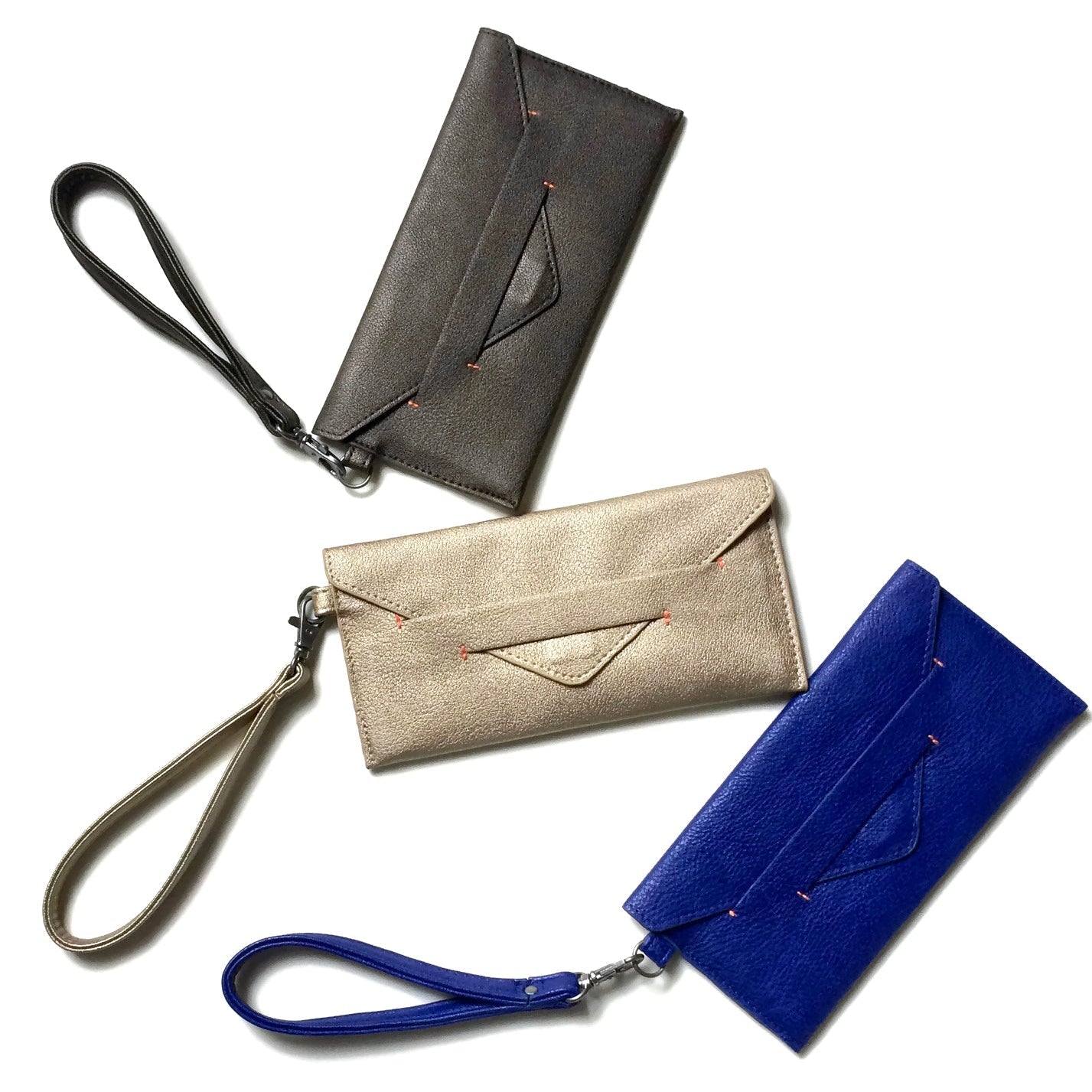 Delancey Cash Envelope Wallet - Gold Purple Meleager