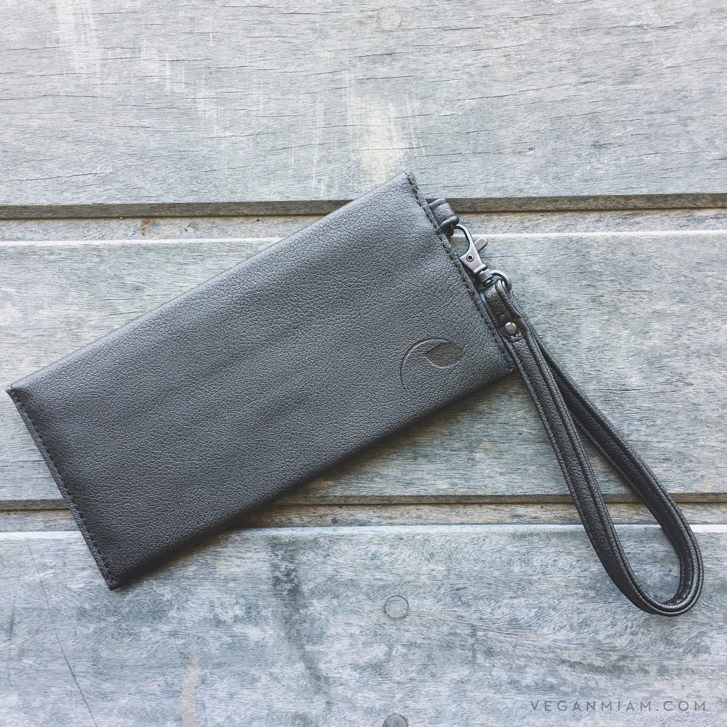 Delancey Wallet - Graphite Purple Meleager